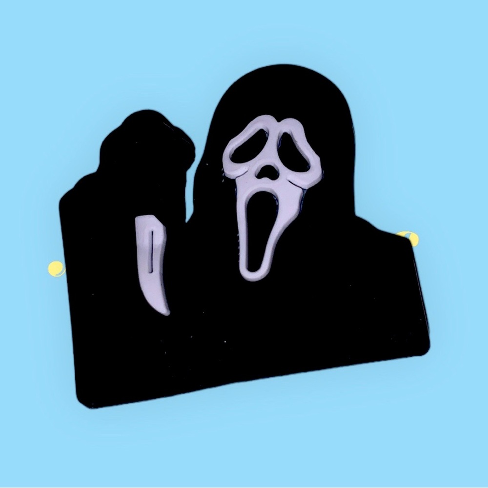 New Scream Movie Ghostface Crocs Shoe Charm/Jibbitz
